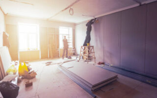 Renovierung eines Hauses